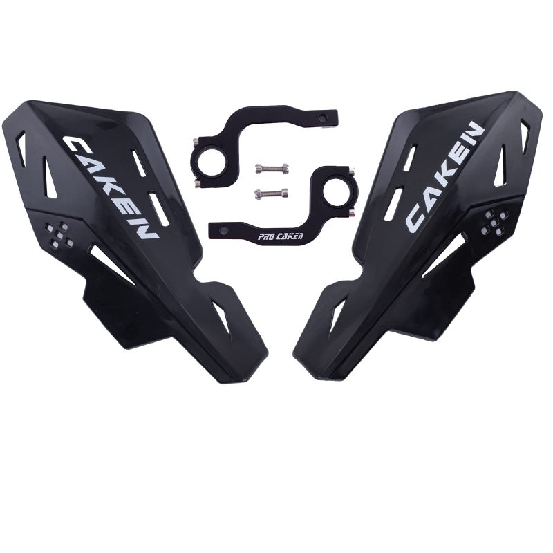 PRO CAKEN Universal 7/8"" 22mm and 1 1/8"" 28mm Handle Bar Hand Guards CNC Bracket for Dirt Bike Motocross ATV Scooter for CRF KLX KX LTR TRX SX SXF EXC XCW Grizzly Hawk 250 Bicycles-Green - Image 1
